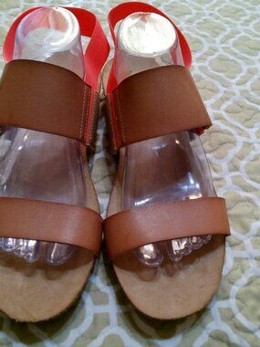 Womens Merona Makenna Quarter Strap Elastic Band Sandals